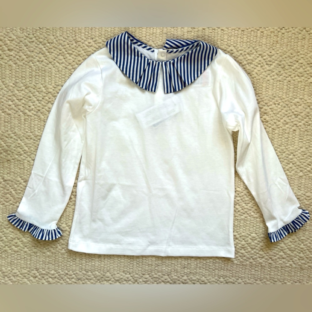 NWT Jacadi Girls long sleeve shirt